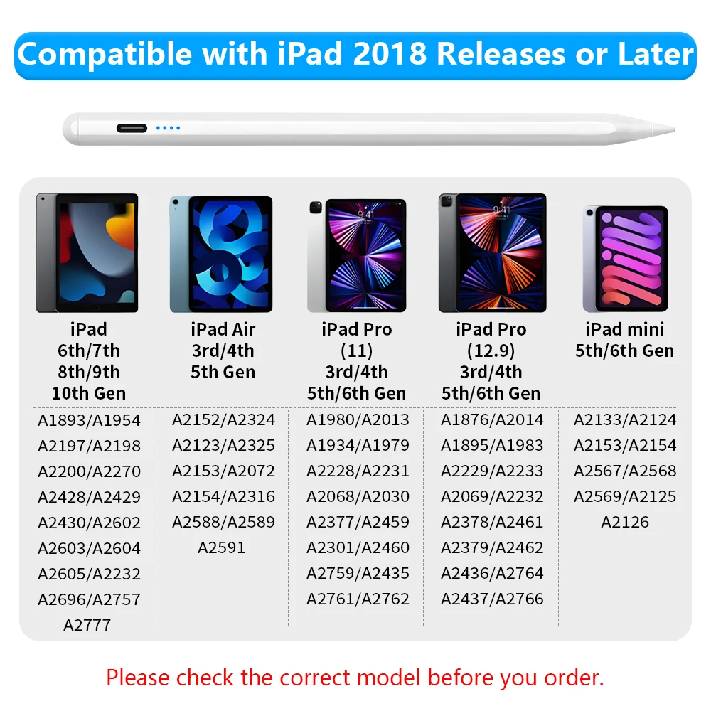 قلم ستايلس لجهاز iPad من أبل