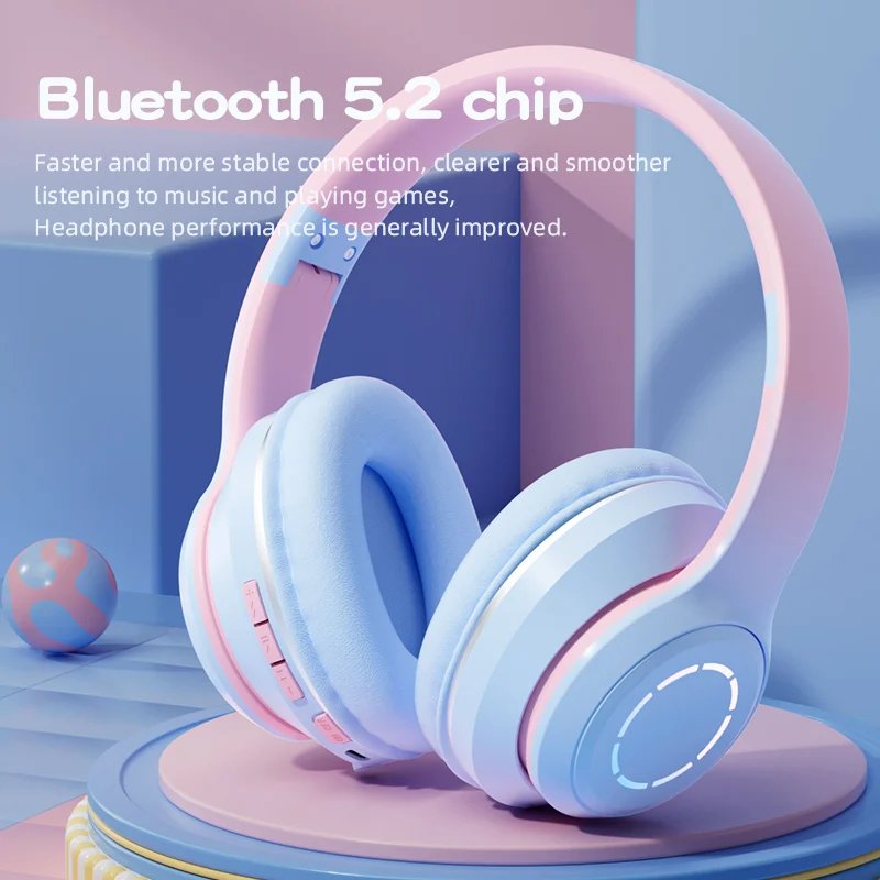 سماعات رأس لاسلكية Bluetooth 5.2
