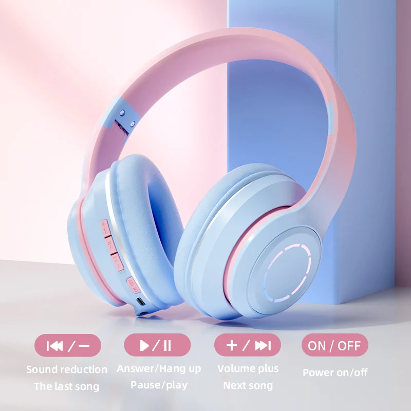 سماعات رأس لاسلكية Bluetooth 5.2