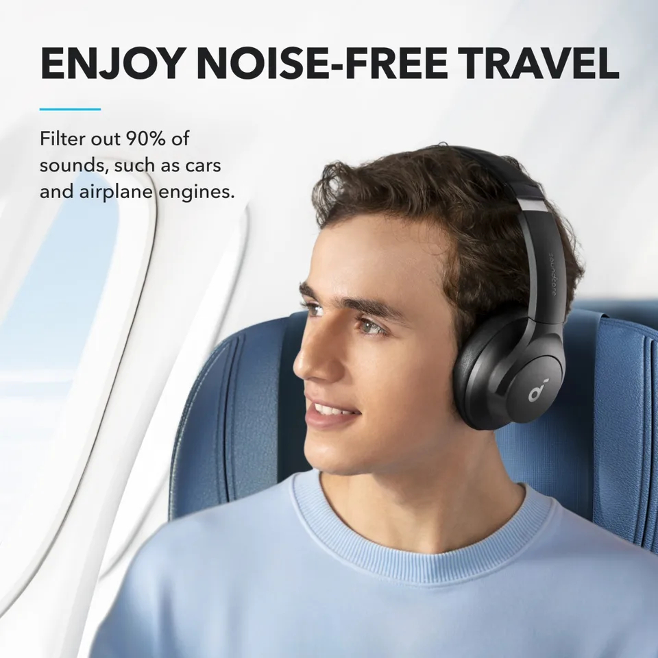 سماعات رأس Soundcore من Anker Q20i Hybrid Active