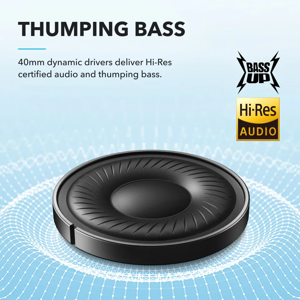 سماعات رأس Soundcore من Anker Q20i Hybrid Active